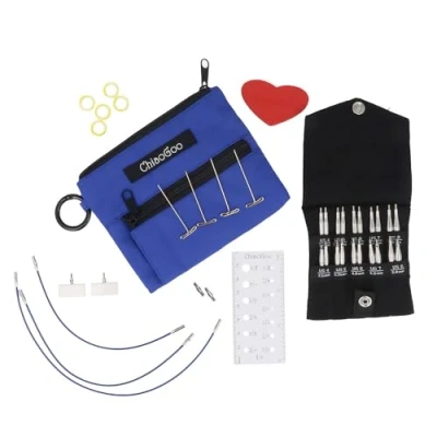 Afbeelding van ChiaoGoo Twist (5 + 8cm, 3.50 5.00mm) Kant Korte Verwisselbare Naald Tips Combo Pack 1 Stuk