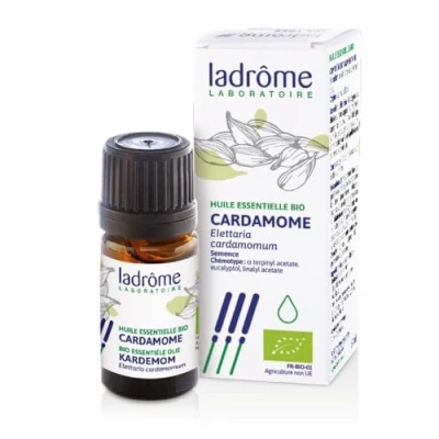 Afbeelding van Kardemom etherische olie Ladrome bio 5 ml