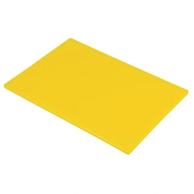 Afbeelding van Hygiplas LDPE snijplank geel 450x300x10mm
