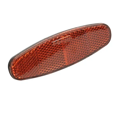 Afbeelding van FISCHER Reflector achteraan bagagedragerbevestiging fietsachterreflector, bevestiging aan de achterzijde, rood, één maat