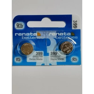 Afbeelding van Renata 399 / SR 927 W G7 High Drain E knoopcel batterij 10 Stuks (1 Blister a 10St)