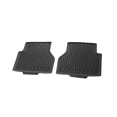 Afbeelding van Audi 4K0061511A041 rubberen automatten, 2 x matten achter alle weersomstandigheden, zonder bevestigingspunten, zwart
