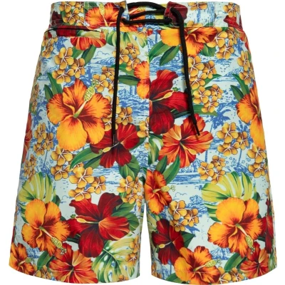 Afbeelding van King Kerosin Aop Badehose Kurz KKU311060 Off White XXL