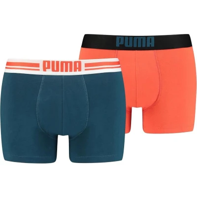Afbeelding van Puma Placed Logo Boxer 2P Shorts