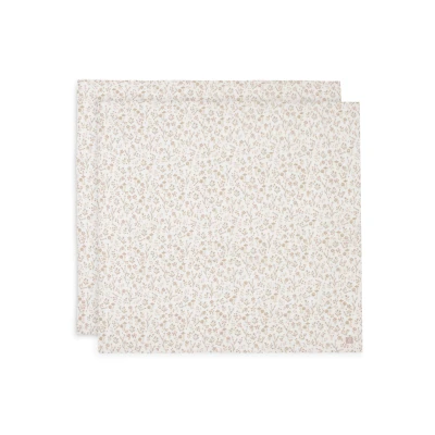 Afbeelding van Jollein Hydrofiele Doek Large 115x115cm Bloomy (2Pack)