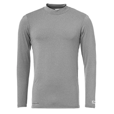 Afbeelding van Uhlsport Baselayer Donker Grijs Melange Maat 128