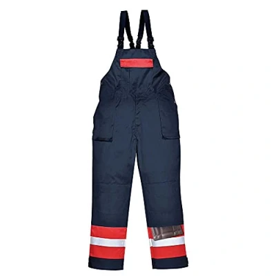 Afbeelding van Portwest FR57 Bizflame Plus Amerikaanse Overall, Marine, Normaal, Grootte M