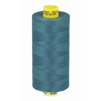 Afbeelding van Gütermann Garen Mara 120 Allesnaai naaigaren polyester 1000 m naaimachinegaren uv bestendig jeansblauw