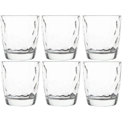 Afbeelding van Set van 12x stuks waterglazen/drinkglazen transparant 300 ml Drinkglazen