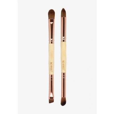 Afbeelding van So Eco EYE DUO Brush SET Oogschaduwkwastje, Dames, Maat: One Size, Beige