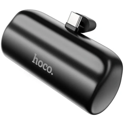Afbeelding van Hoco J106 Compacte Draadloze USB C Powerbank met Standaard 5000mAh