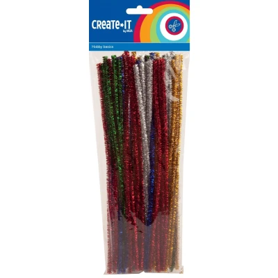 Afbeelding van Haza Original chenille draad Create It Glitter 50 stuks