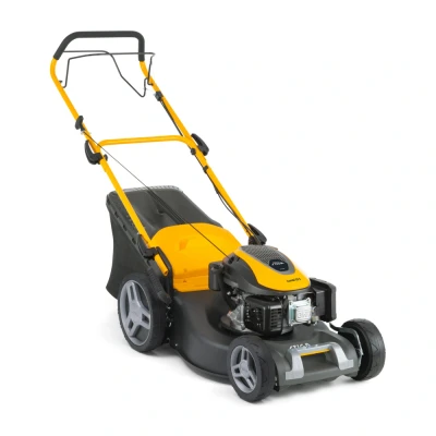 Afbeelding van Stiga COMBI 53 S Benzine Grasmaaier ST 170 OHV 166 cc 51 cm zelfrijdend staal 4 in 1 High Wheel 6 pos hoogteinstelling ergo