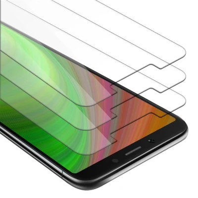 Afbeelding van Cadorabo 3x Screenprotector geschikt voor Xiaomi RedMi 6 in KRISTALHELDER Tempered Display Pantser Film beschermglas