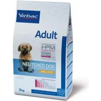 Afbeelding van Virbac HPM Adult Small &amp; Toy Neutered Dog 3kg