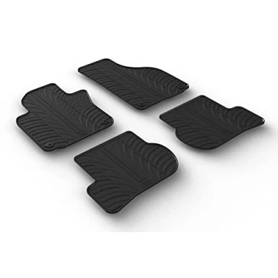 Afbeelding van Gledring Rubbermatten passend voor Skoda Octavia IV Sedan/Kombi 2020 (T profiel 4 delig + montageclips)