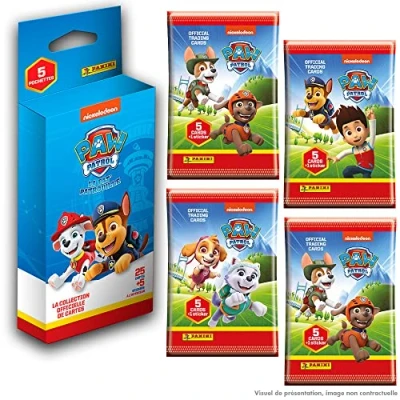 Afbeelding van Panini Paw Patrol Trading Cards blister 5 hoezen 004384KBF5