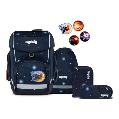 Afbeelding van ergobag Galaxy Glow Edition Cubo Set 5 teilig KoBärnikus
