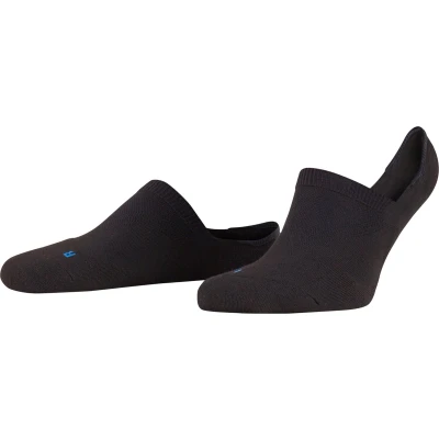 Afbeelding van FALKE Uniseks volwassene Liner sokken Cool Kick Invisible U IN Functioneel material Onzichtbar eenkleurig 1 Paar, Zwart (Black 3000), 46 48