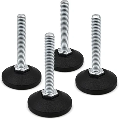 Afbeelding van Design61 4 x verstelschroef afstelschroef Ø 38 mm met verzinkte stelschroef M8 50