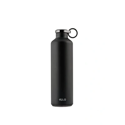 Afbeelding van EQUA Smart MT 16 Drinkfles, bluetoothverbinding met app en herinnering aan het lichtsignaal, dubbelwandige vacuüm thermosfles van roestvrij staal, metalen deksel, grijs