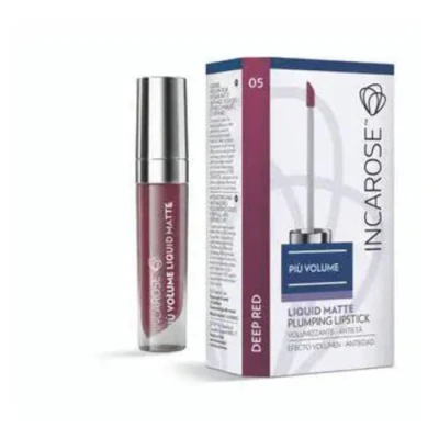 Afbeelding van Incarose Più Volume Anti Ageing Volumising Lipstick 4 ml (Tint : 05 Diep rood)