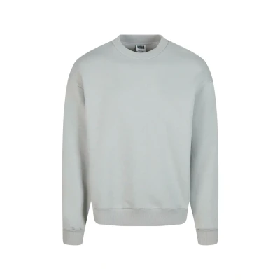 Afbeelding van Urban Classics Fluffy Crewneck Herensweater met ronde hals, oversized fit, maten S 5XL, Lichtopbrengst, 5XL