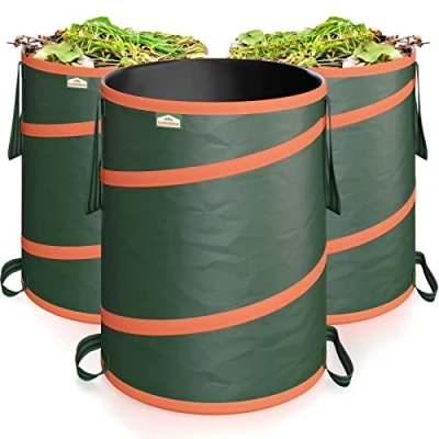 Afbeelding van Gardebruk Popup tuintas groen inhoud 85 liter , set van 3 stuks