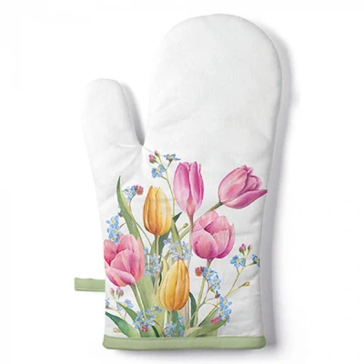 Afbeelding van Ambiente Ovenhandschoen Tulips Bouquet