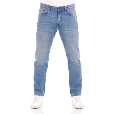 Afbeelding van TOM Tailor Marvin Straight leg jeans, Heren, Maat: 34x34, Light stone blue denim