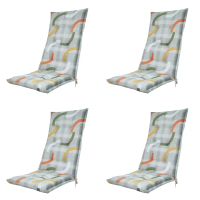 Afbeelding van Madison Kussen hoog 50x123 Tess orange 4 stuks