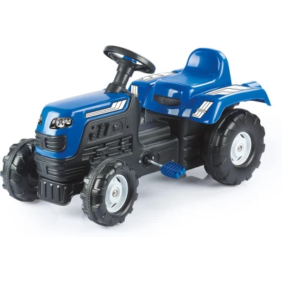 Afbeelding van Dolu Ranchero Traptractor Met Claxon Blauw/zwart​​​​​​​