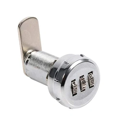 Afbeelding van Mechanisch kabinet slot lade wachtwoord 3 cijferige code voor kast brievenbus (17 23 mm)