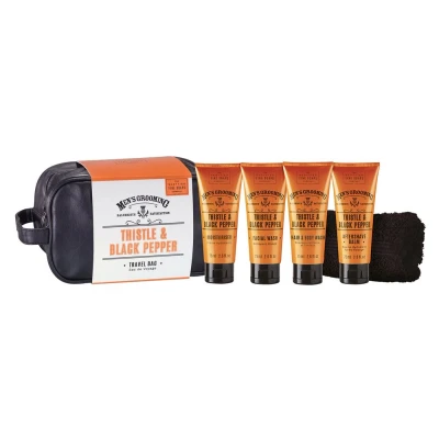 Afbeelding van The Scottish Fine Soaps Company Cadeauset Oranje Heren 5 delig