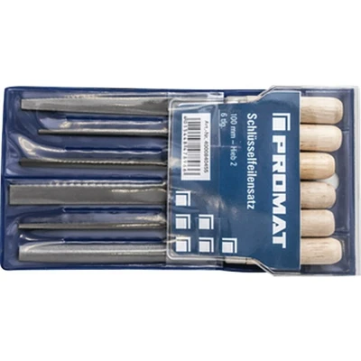 Afbeelding van Promat Sleutelvijlset 100 mm 6 delig in etui 4000840455