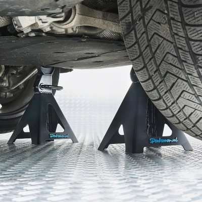 Afbeelding van Datona Assteunen Autoset 6 Ton Mat zwart