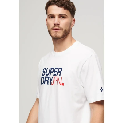 Afbeelding van Superdry Sportswear Logo Loose T shirt Met Korte Mouwen Wit XL Man