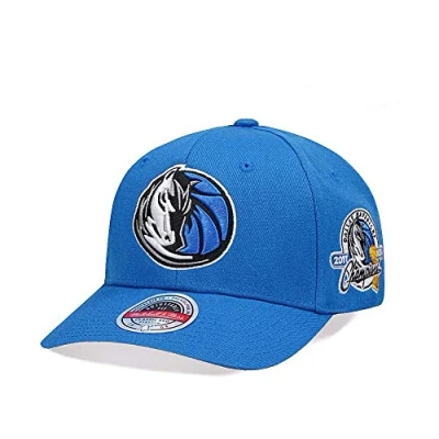 Afbeelding van Mitchell &amp; Ness NBA Champions Classic Red Snapback Cap, Dallas Mavericks, Royal, One size