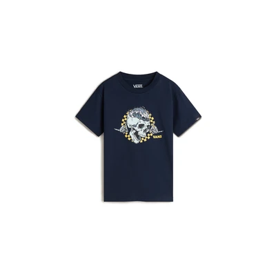 Afbeelding van Vans Headwaves Tshirt print voor kinderen, Maat: 116, Navy