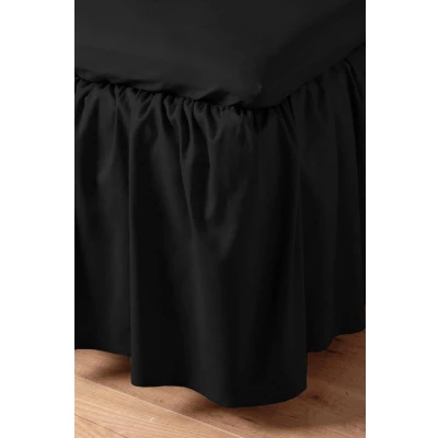 Afbeelding van Volant bedhoes Zack 45 cm bio kwaliteit met elastiek Corner Bed Skirt