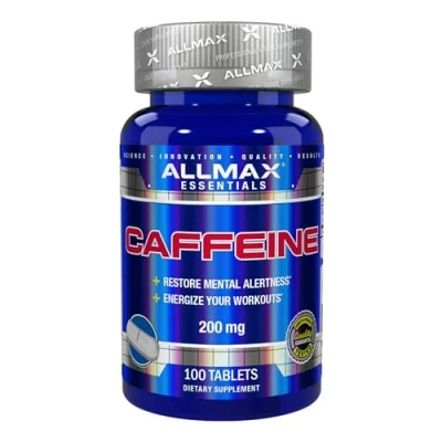 Afbeelding van Allmax Nutrition Caffeine 100 tabletten