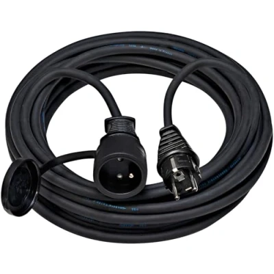 Afbeelding van Brennenstuhl 1168401 koord PROLONGATEUR Pro IP44 16 A/230 V 25 m H07RN F 3 G1,5 zwart