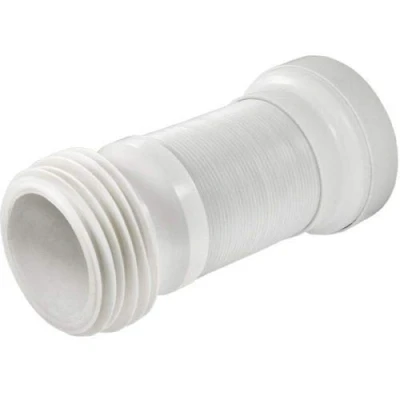 Afbeelding van Flexibele Toilet WC Afval Flexi Pan Connector voor Standaard 4 Pijp PSW TRADE LEVERANCIERS LTD