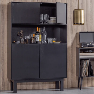Afbeelding van Woood Finca buffet /drankkast Hout