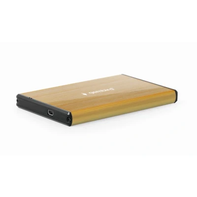 Afbeelding van Gembird EE2 U3S 3 GL behuizing voor opslagstations HDD Goud 2.5
