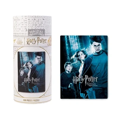 Afbeelding van Grupo Erik Puzzel Harry Potter: The Prisoner of Azkaban Legpuzzel 500 Stukjes 61 x 45,7 cm Inclusief geschenkverpakking en poster