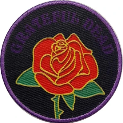 Afbeelding van Grateful Dead Rose Patch Multicolours