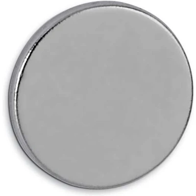 Afbeelding van Maul Neodymium magneet (Ø x h) 10 mm 1 schijf Zilver stuk(s) 6166196