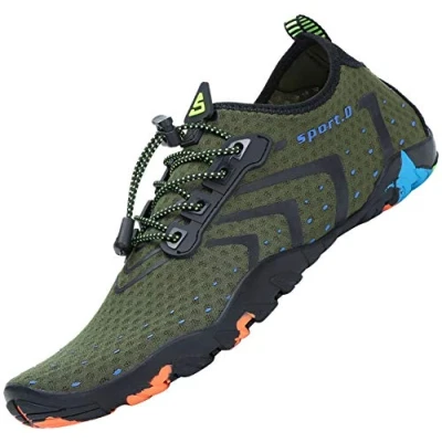 Afbeelding van Tmaza Zwemschoenen, voor heren en dames, slipvast, waterschoenen, strandschoenen, aquaschoenen, surfschoenen