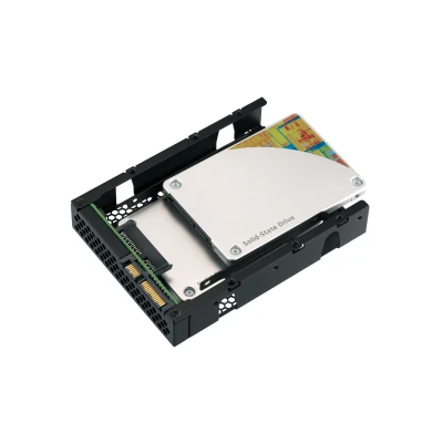 Afbeelding van QNAP QDA A2AR behuizing voor opslagstations 2.5 HDD /SSD Zwart